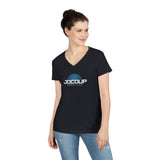 JOCOUP Creative Ladies' V-Neck T-Shirt